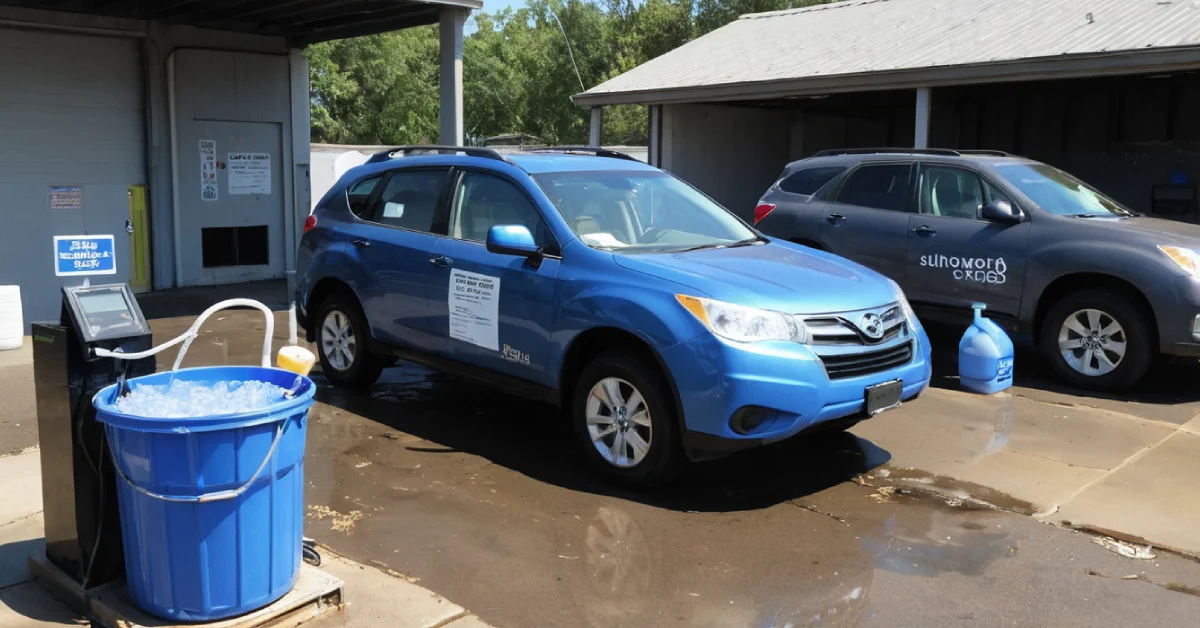 do car washes recycle water